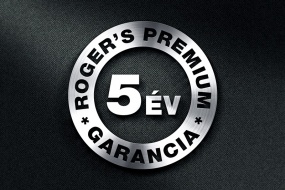 5 év Prémium Garancia - kizárólag a Roger's-nél! | A szakszerű gondoskodás a megbízható működés alapfeltétele