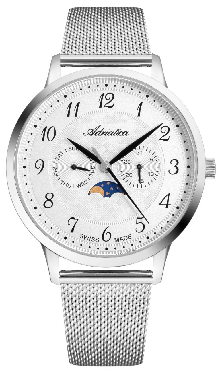 ADRIATICA Karóra, Férfi, Moonphase for Him család, 213541