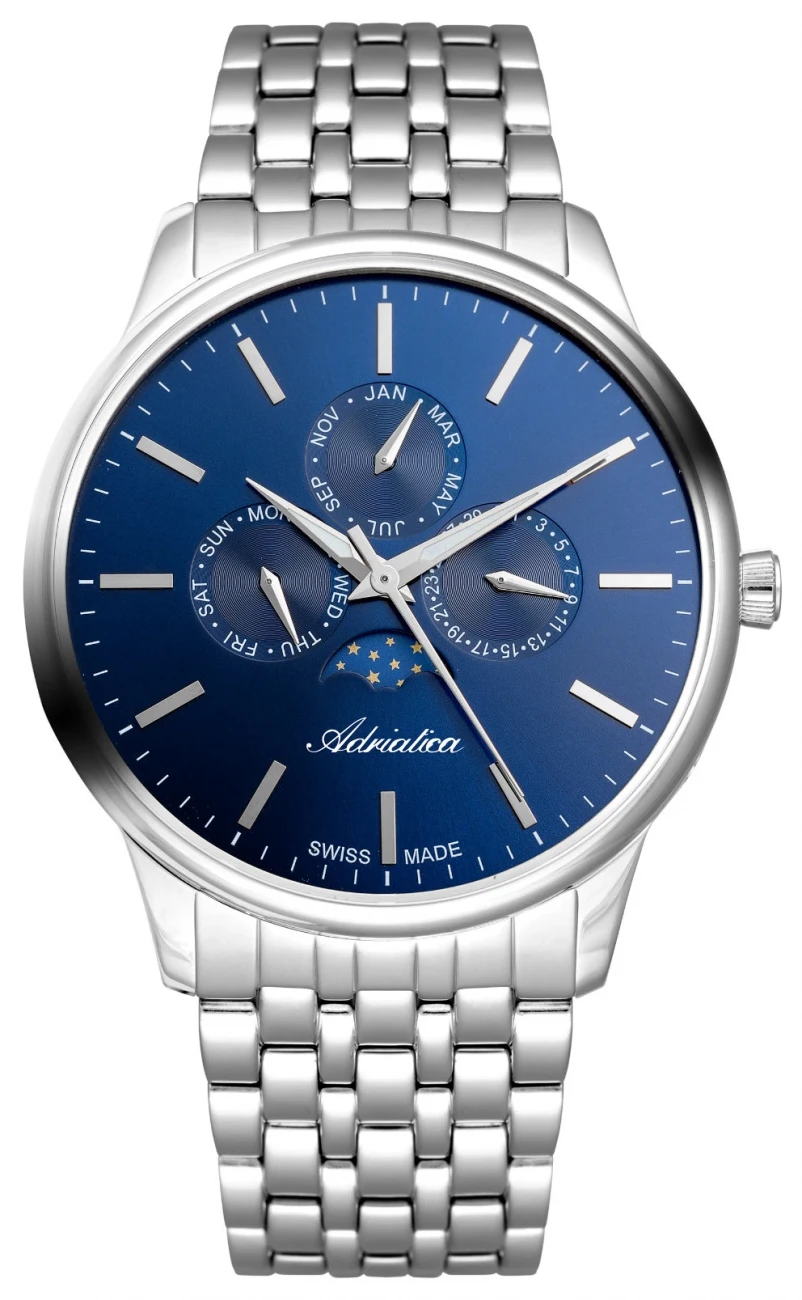 Adriatica Karóra, Férfi, Moonphase for Him család, 190915