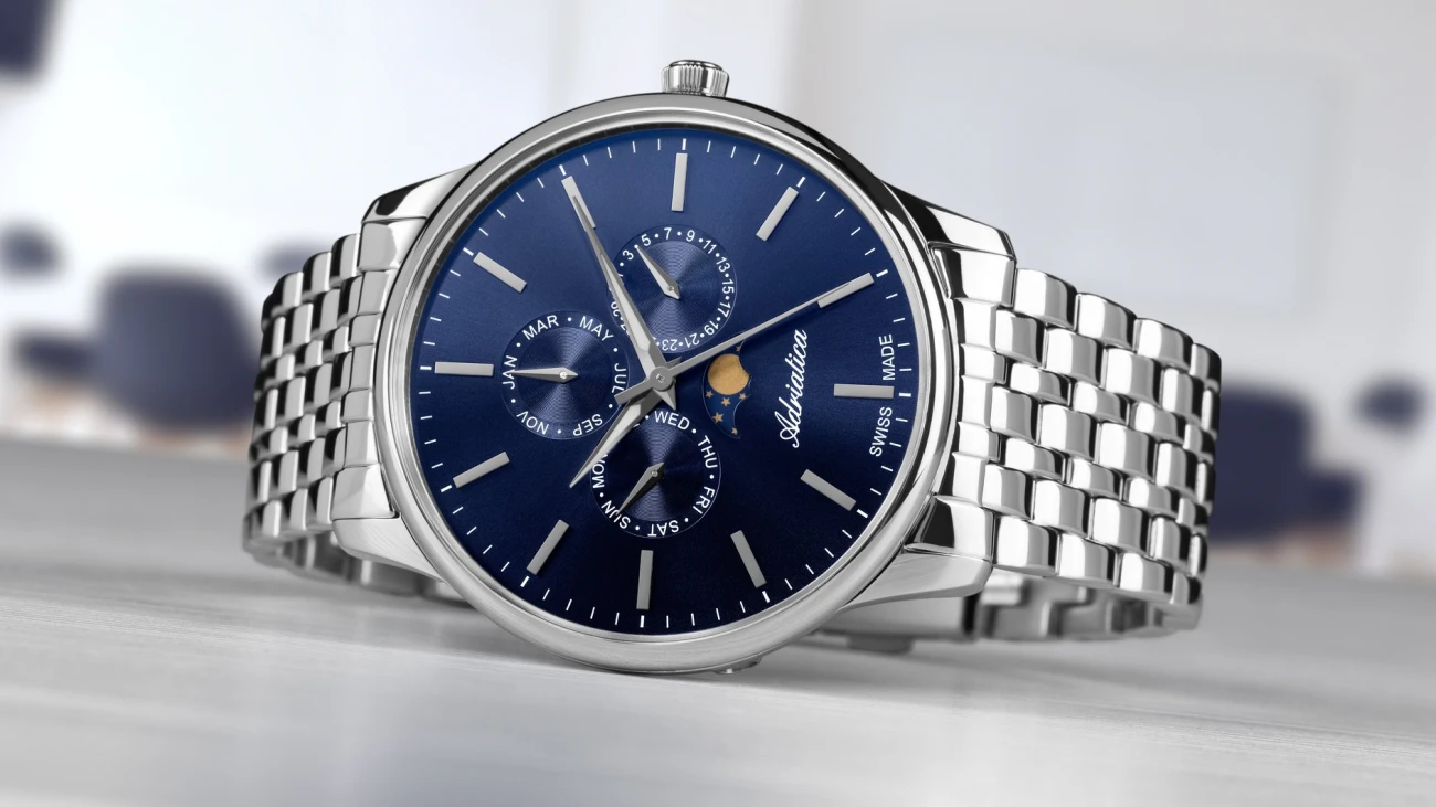 Adriatica Karóra, Férfi, Moonphase for Him család, 190915