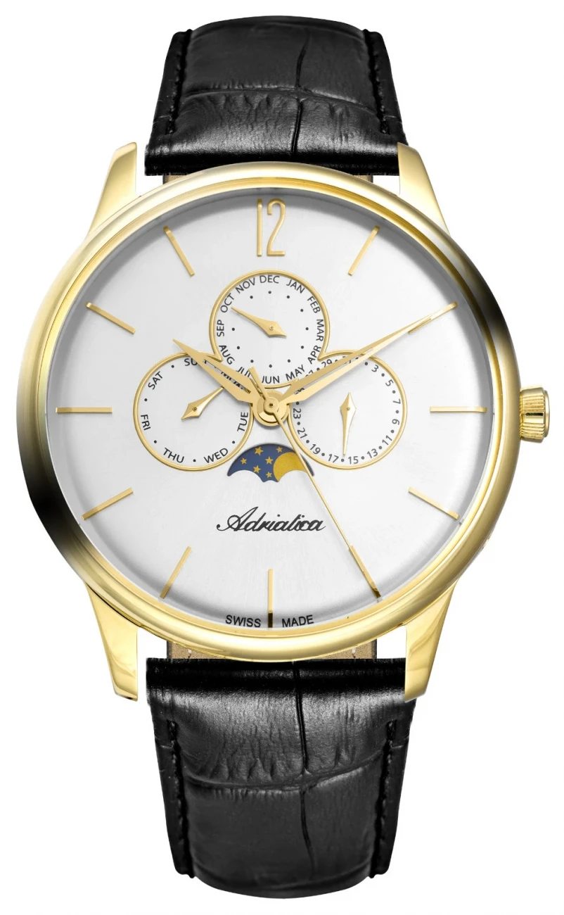 Adriatica Karóra, Férfi, Moonphase for Him család, 185851