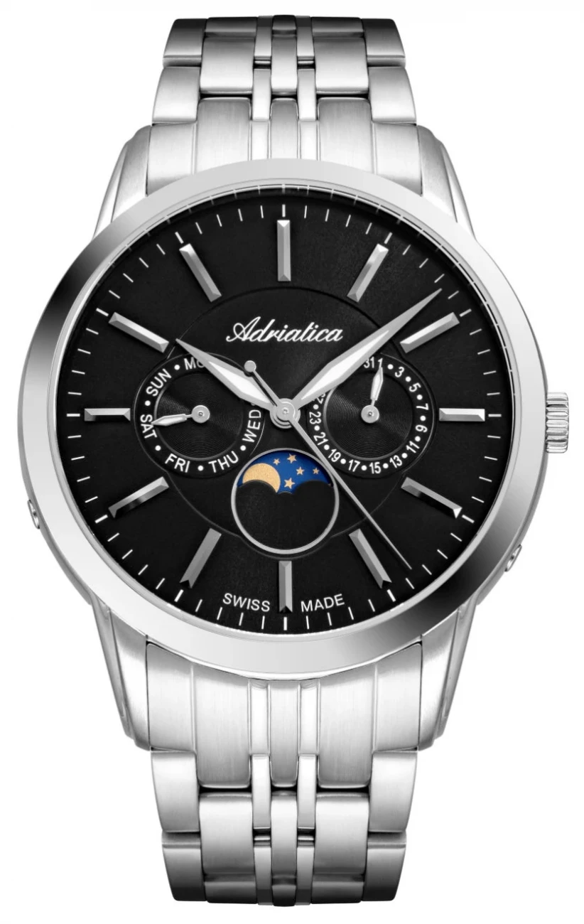 Adriatica Karóra, Férfi, Moonphase for Him család, 213653