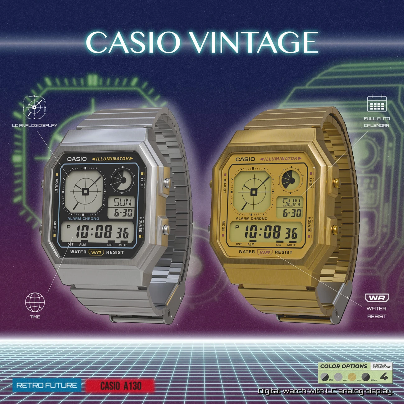 CASIO , Férfi / Női, CASIO Vintage család, 266533