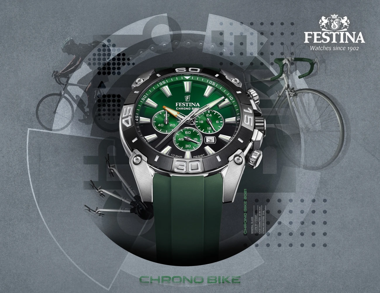 Festina Karóra, Férfi, Chrono Bike család, 214874