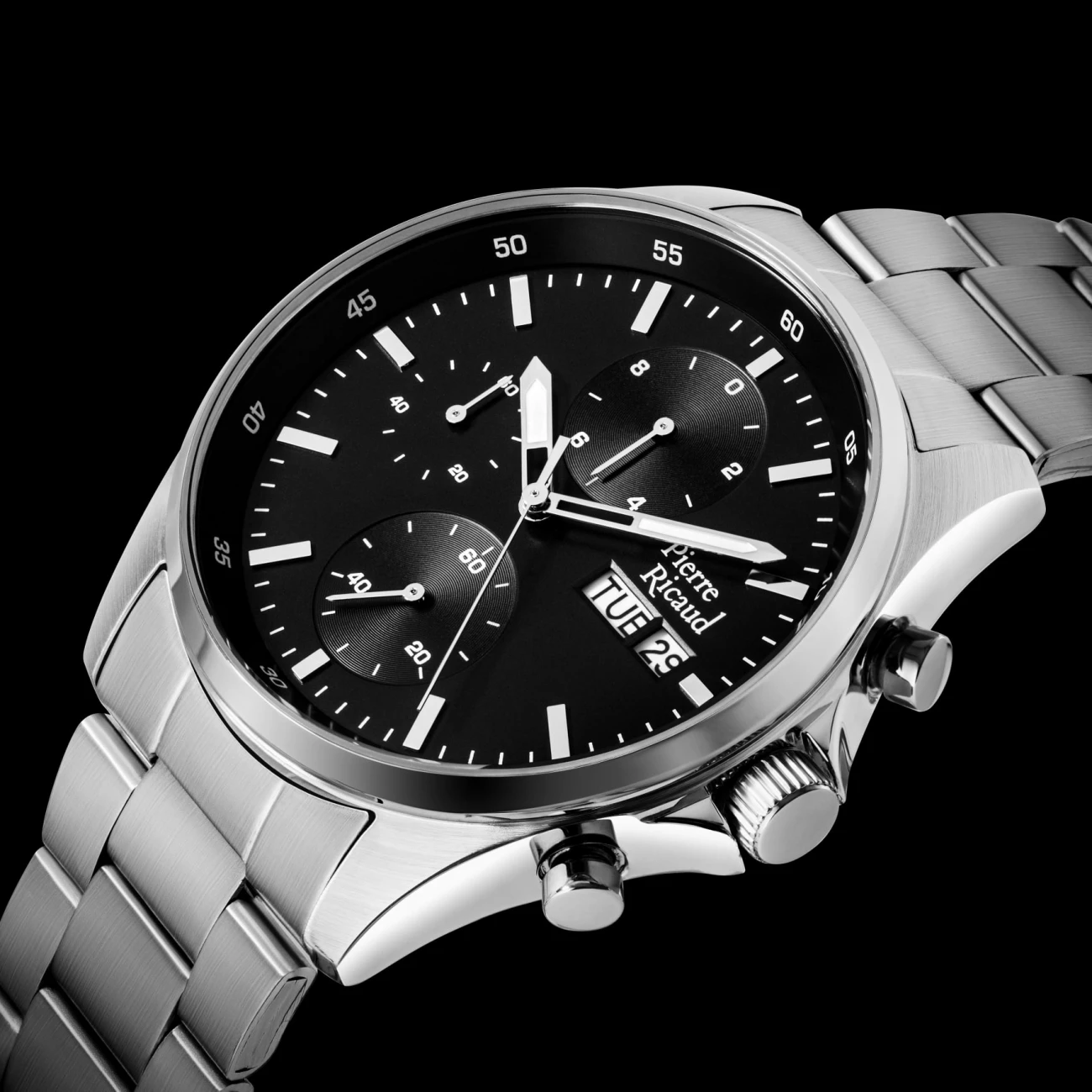 PIERRE RICAUD Karóra, Férfi, Chronograph család, 213324