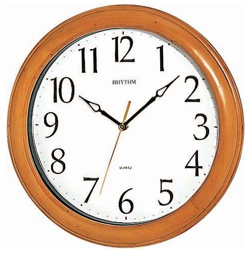 RHYTHM Falióra, Wooden Wall Clocks család, 59437