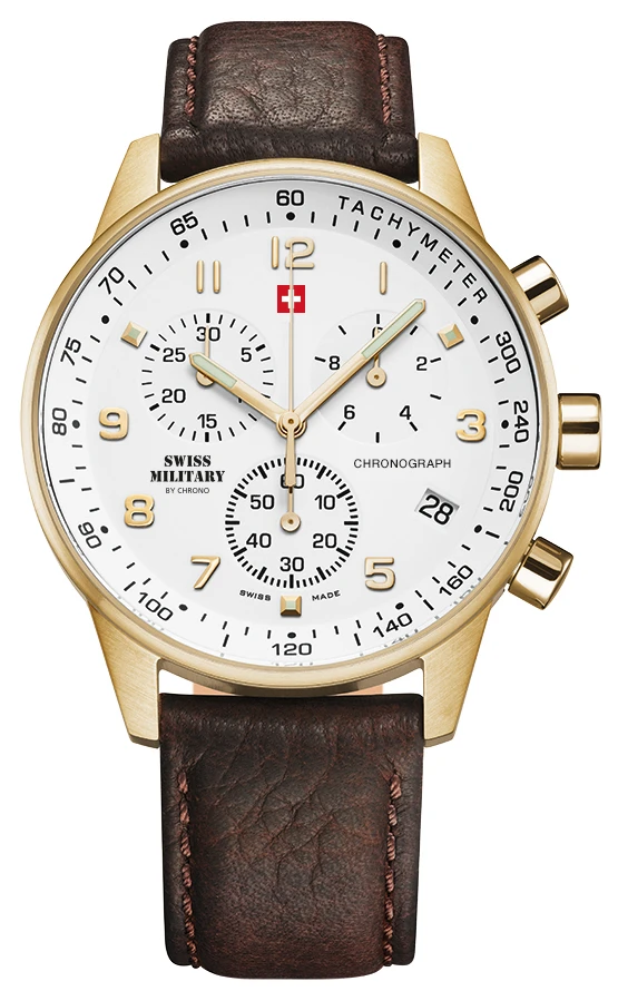 SWISS MILITARY BY CHRONO Karóra, Férfi, Quartz Chronograph család, 144124
