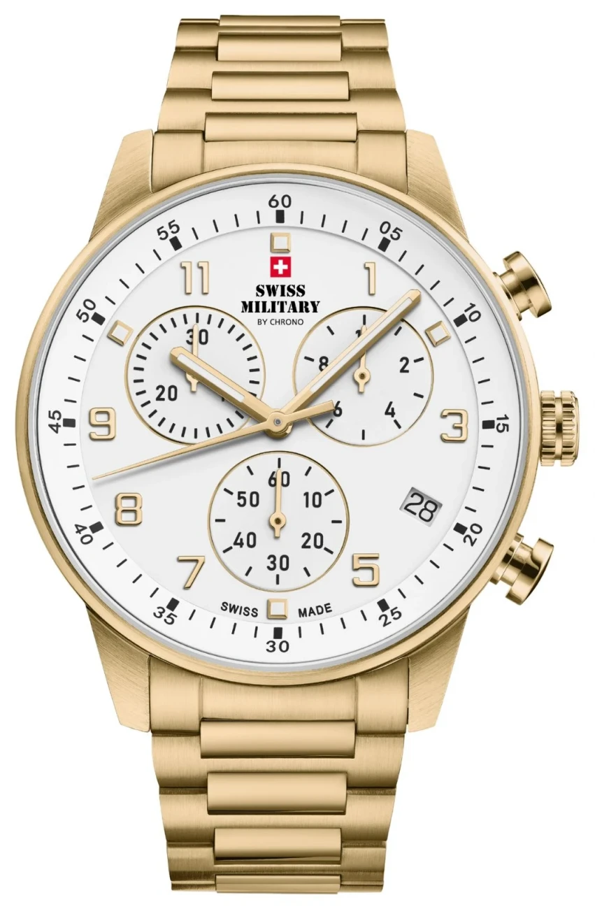 SWISS MILITARY BY CHRONO , Férfi, Quartz Chronograph család, 270657