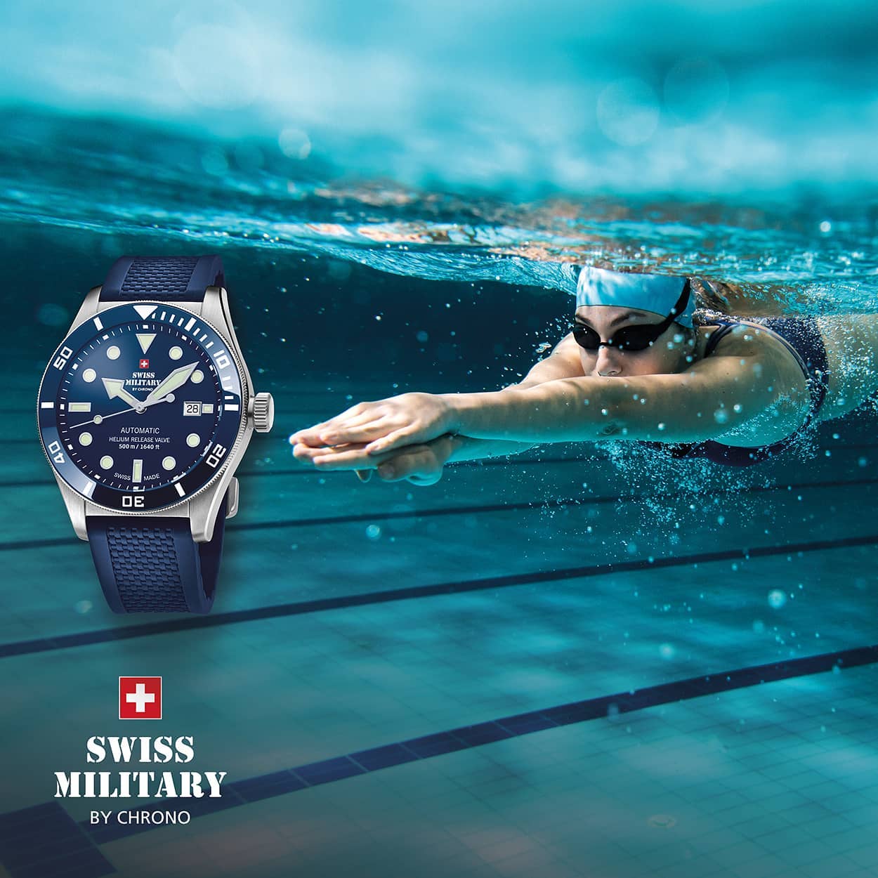 SWISS MILITARY BY CHRONO Karóra, Férfi, Automatic Watches család, 215499