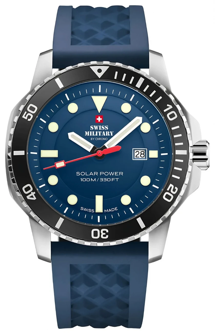 SWISS MILITARY BY CHRONO , Férfi, Solar Power Watches család, 256421