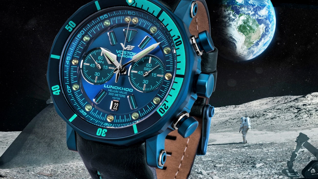 VOSTOK EUROPE Karóra, Férfi, LUNOKHOD-2 család, 165253